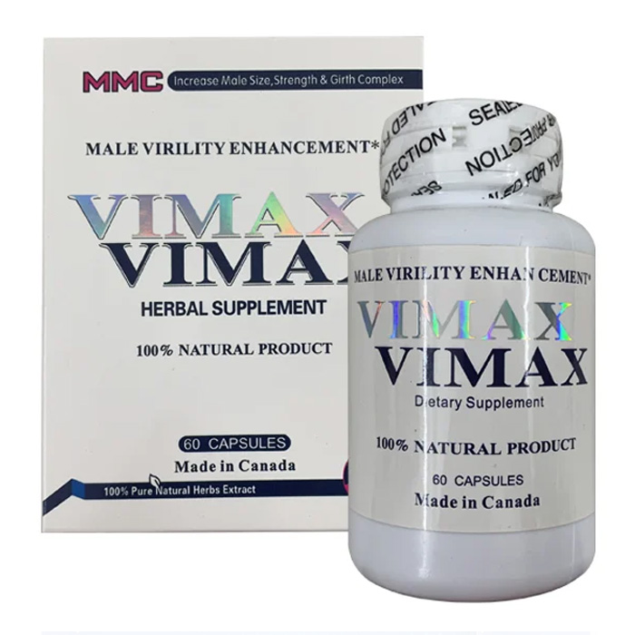 Thuốc Tăng Kích Thước Dương Vật Vimax( 60 Viên)